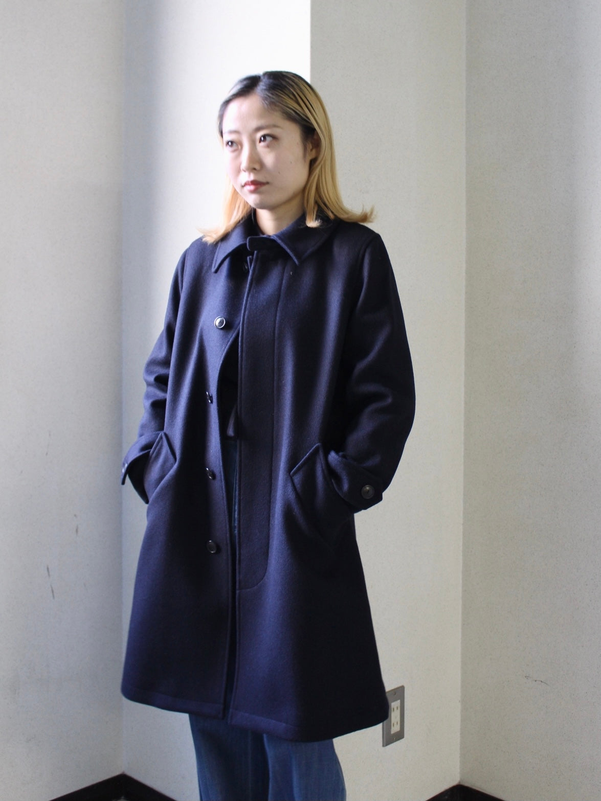 a.p.c コート サイズ36 ブラック-