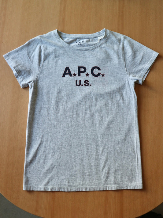 【ladies】A.P.C. US/ロゴTシャツ
