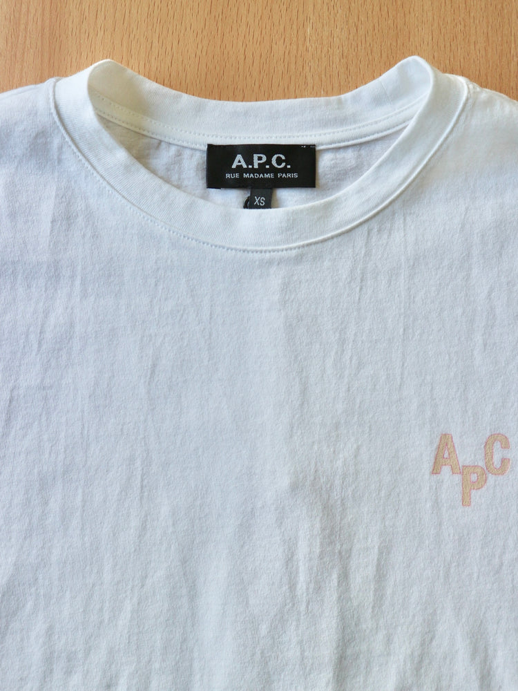【men's】A.P.C. ロゴTシャツ