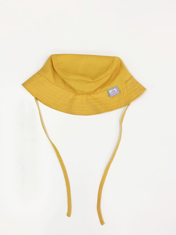 ❁ Girl power -fluid- ❁ yellow bucket hat