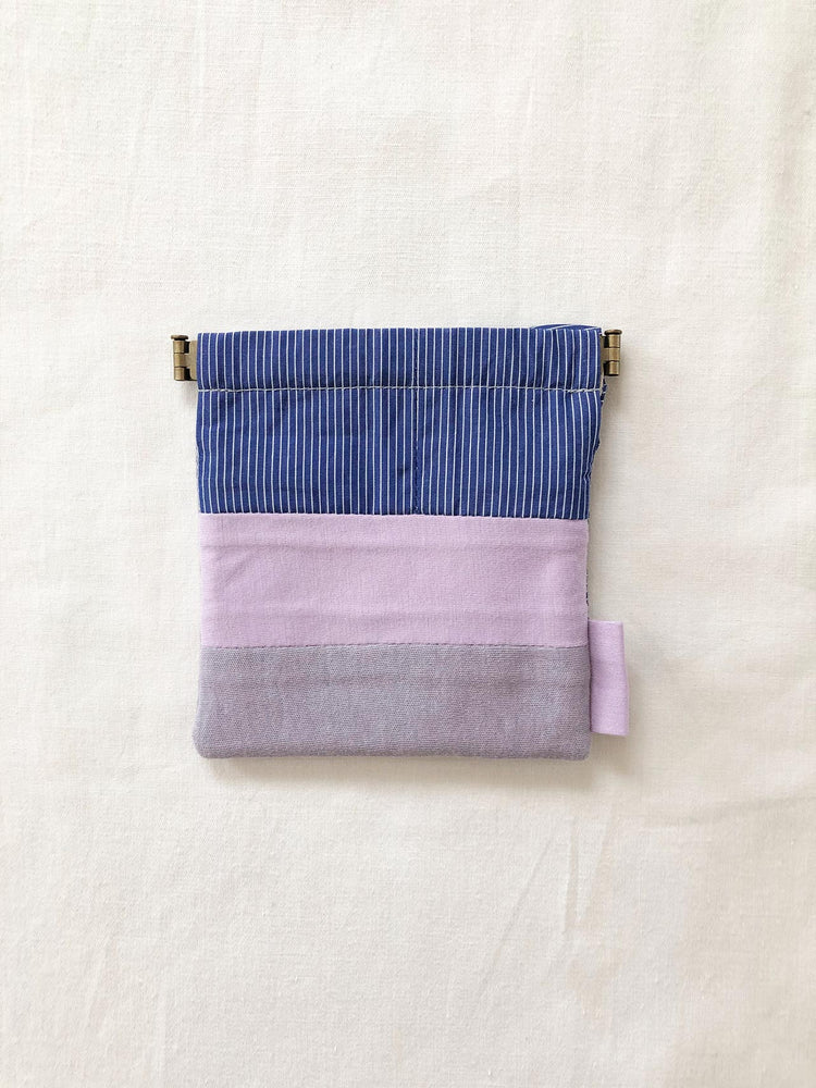 3-color patchwork pouch B