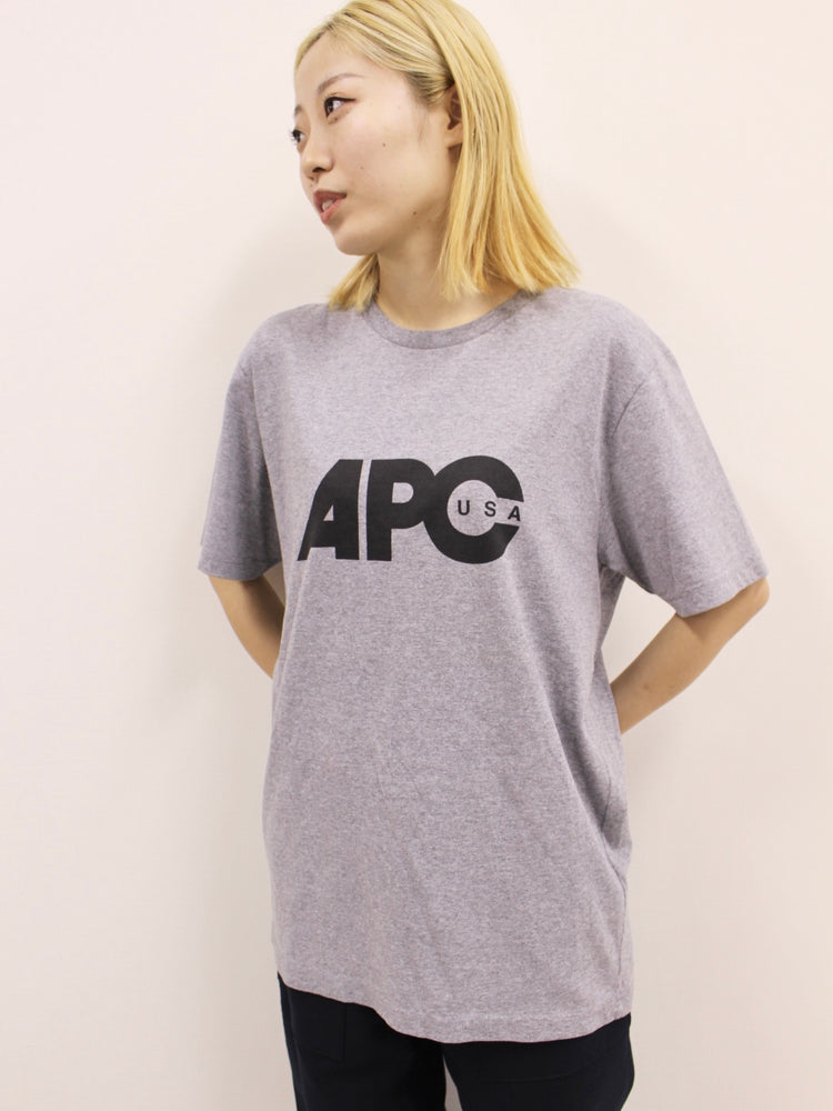 【men's】A.P.C. USロゴTシャツ