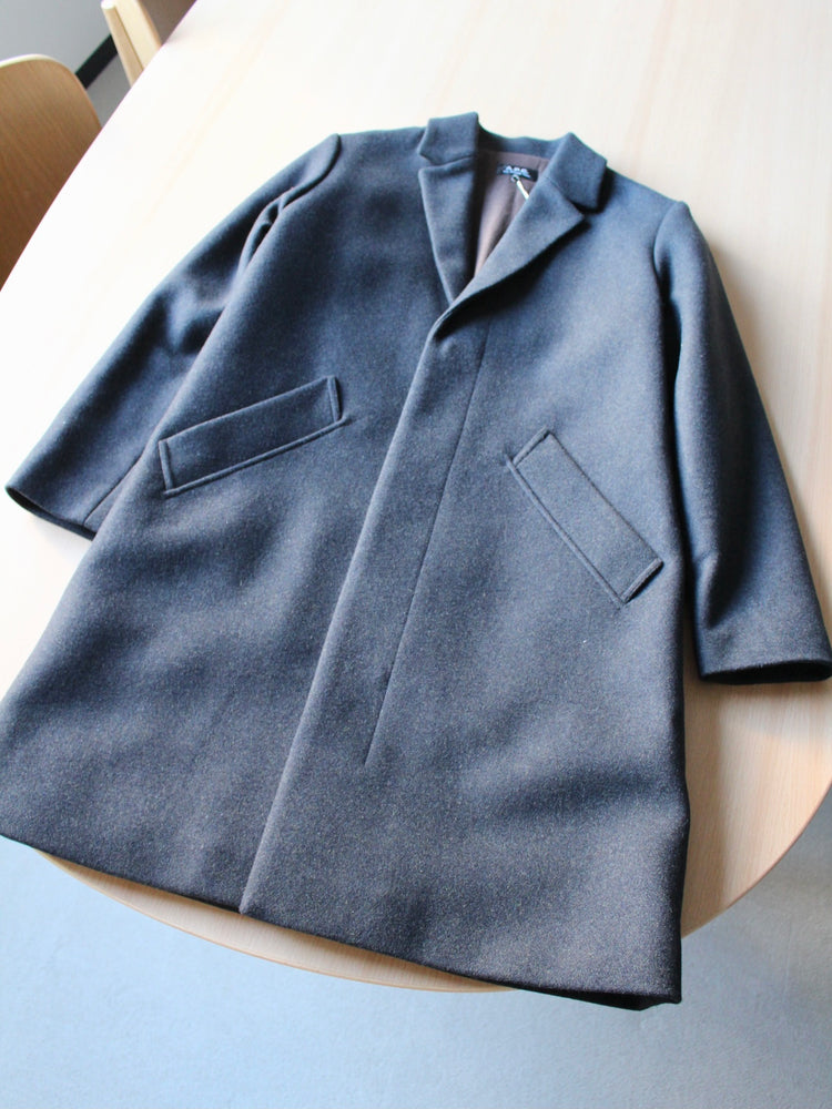 A.P.C. gray チェスターコート