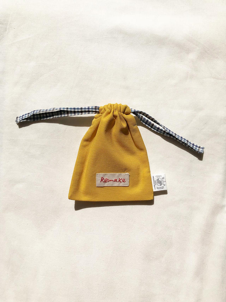 yellow remake small pouch