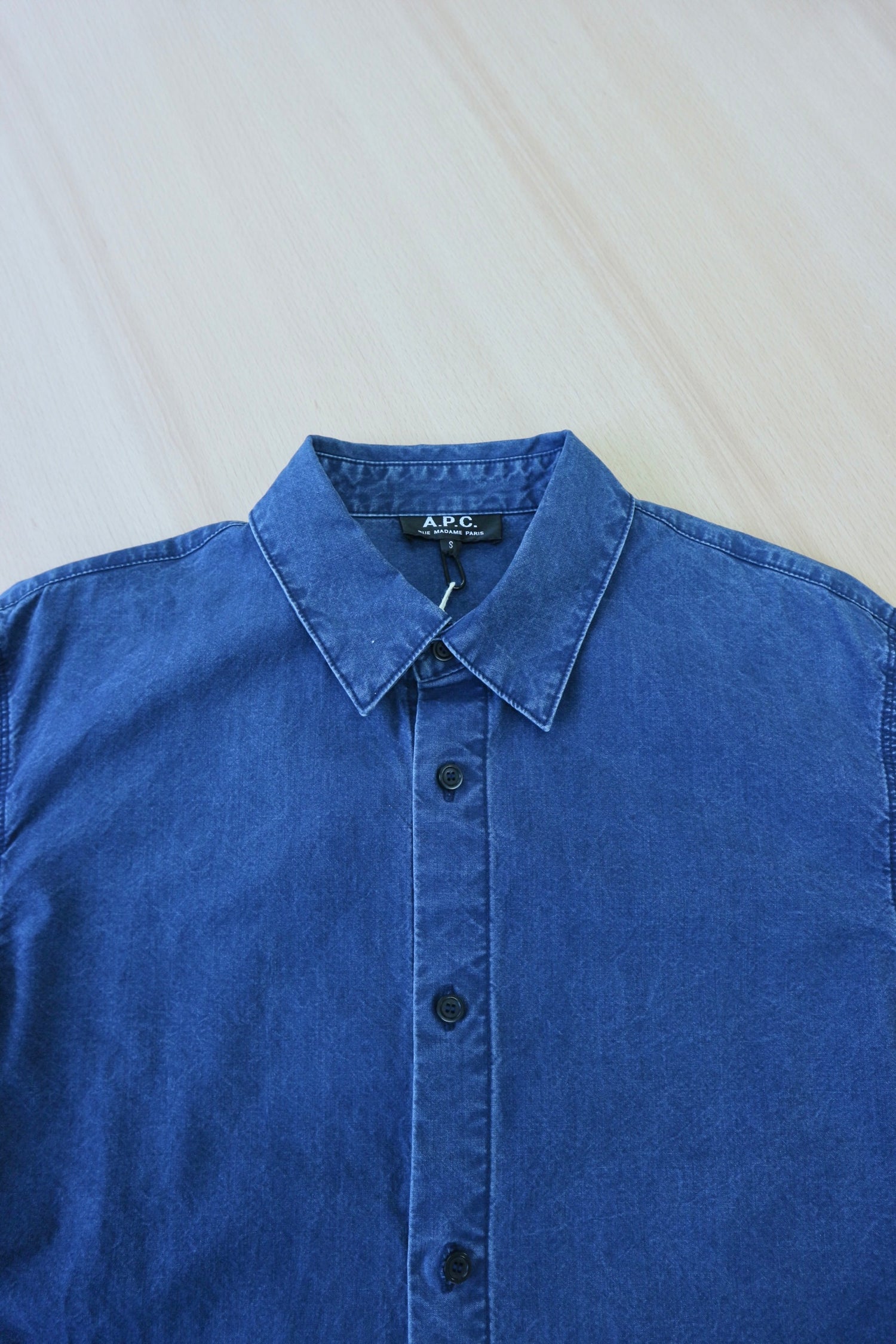 A.P.C. L/S ベーシックデニムシャツ