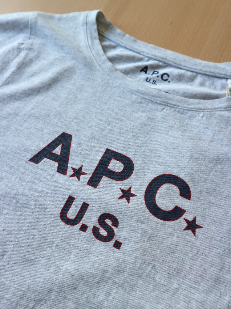【ladies】A.P.C. US/ロゴTシャツ