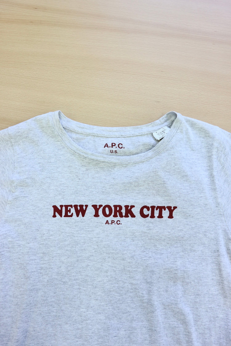 【men's】A.P.C. S/S NEW YORK CITY Tシャツ