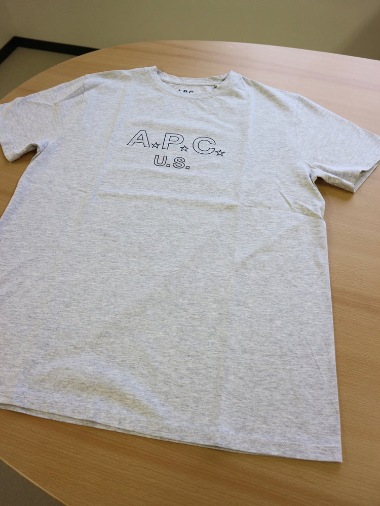 【men's】A.P.C. USロゴTシャツ