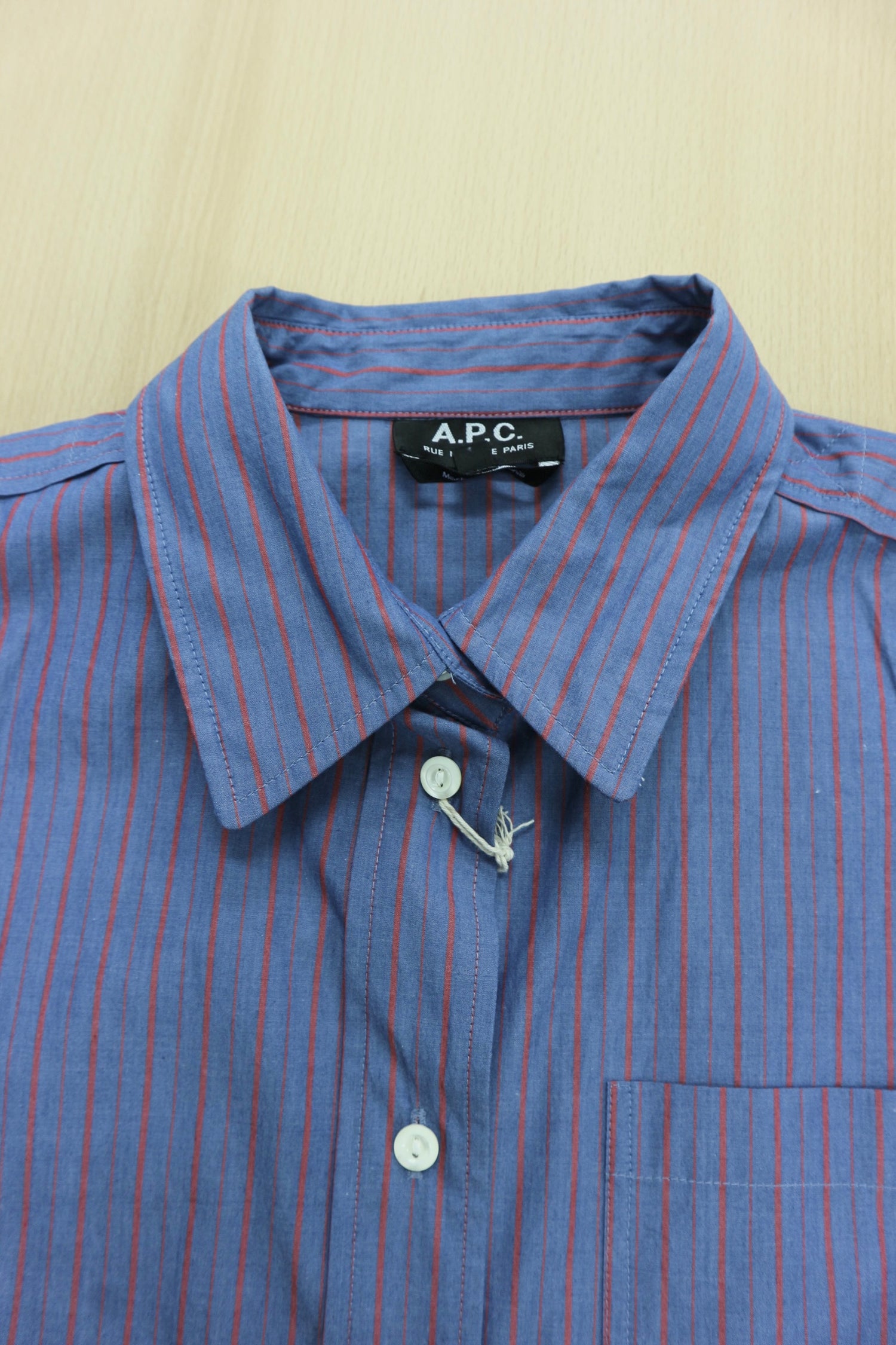 APC カラーストライプシャツ