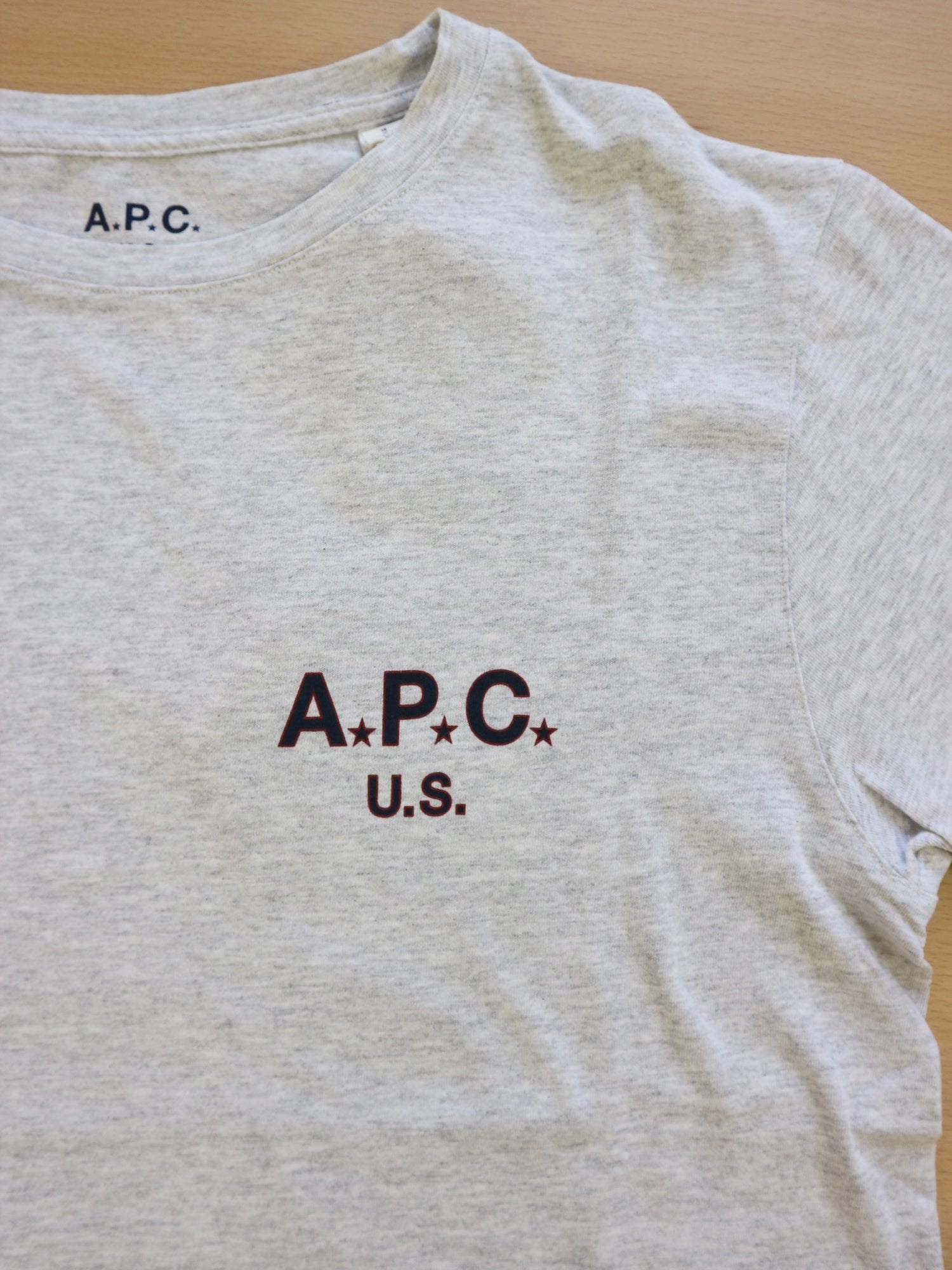 【men's】A.P.C. USロゴTシャツ