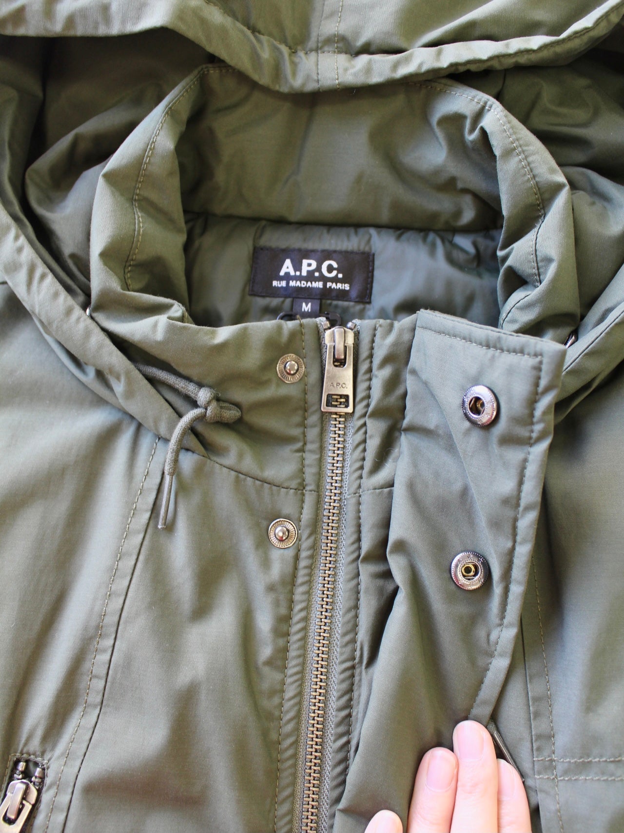 A.P.C. 中綿フードモッズコート – en_imi