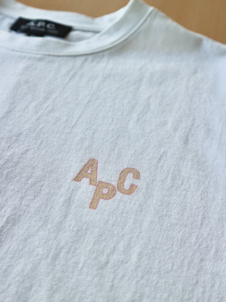 【men's】A.P.C. ロゴTシャツ