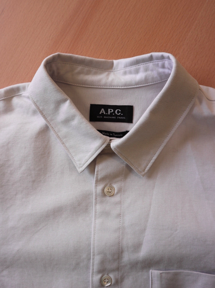 A.P.C. コンパクトカラーシャツ