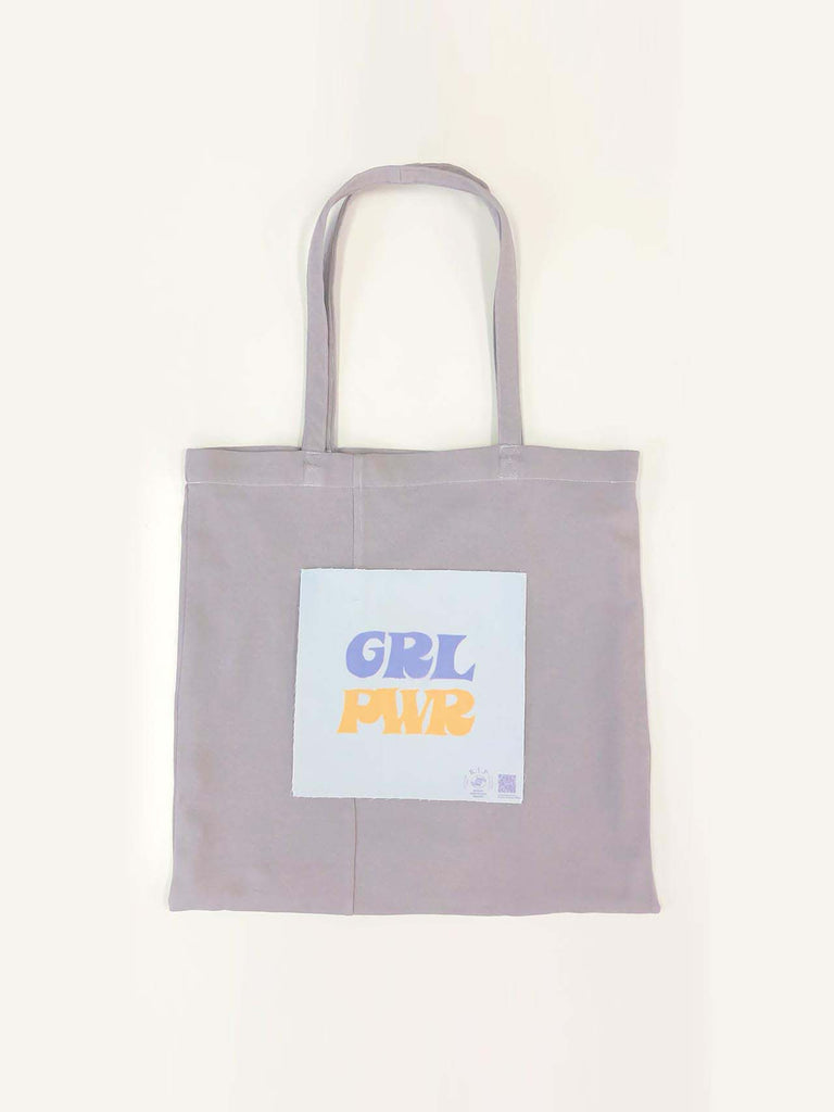 ❁ Girl power -fluid- ❁ purple tote bag