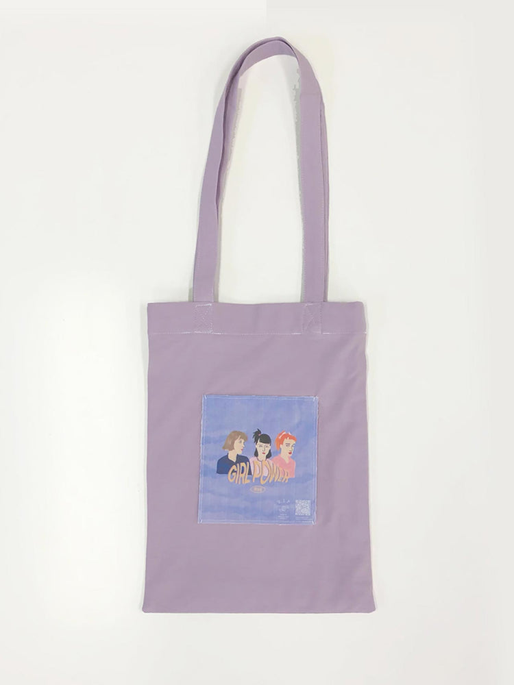 ❁ Girl power -fluid- ❁ small pink tote bag